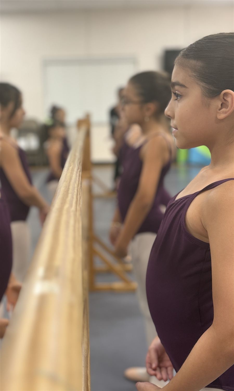 Dancer at the barre